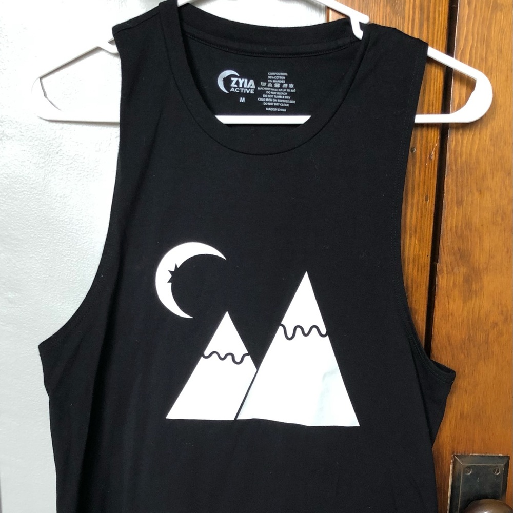 Zyia Active muscle tank, worn once